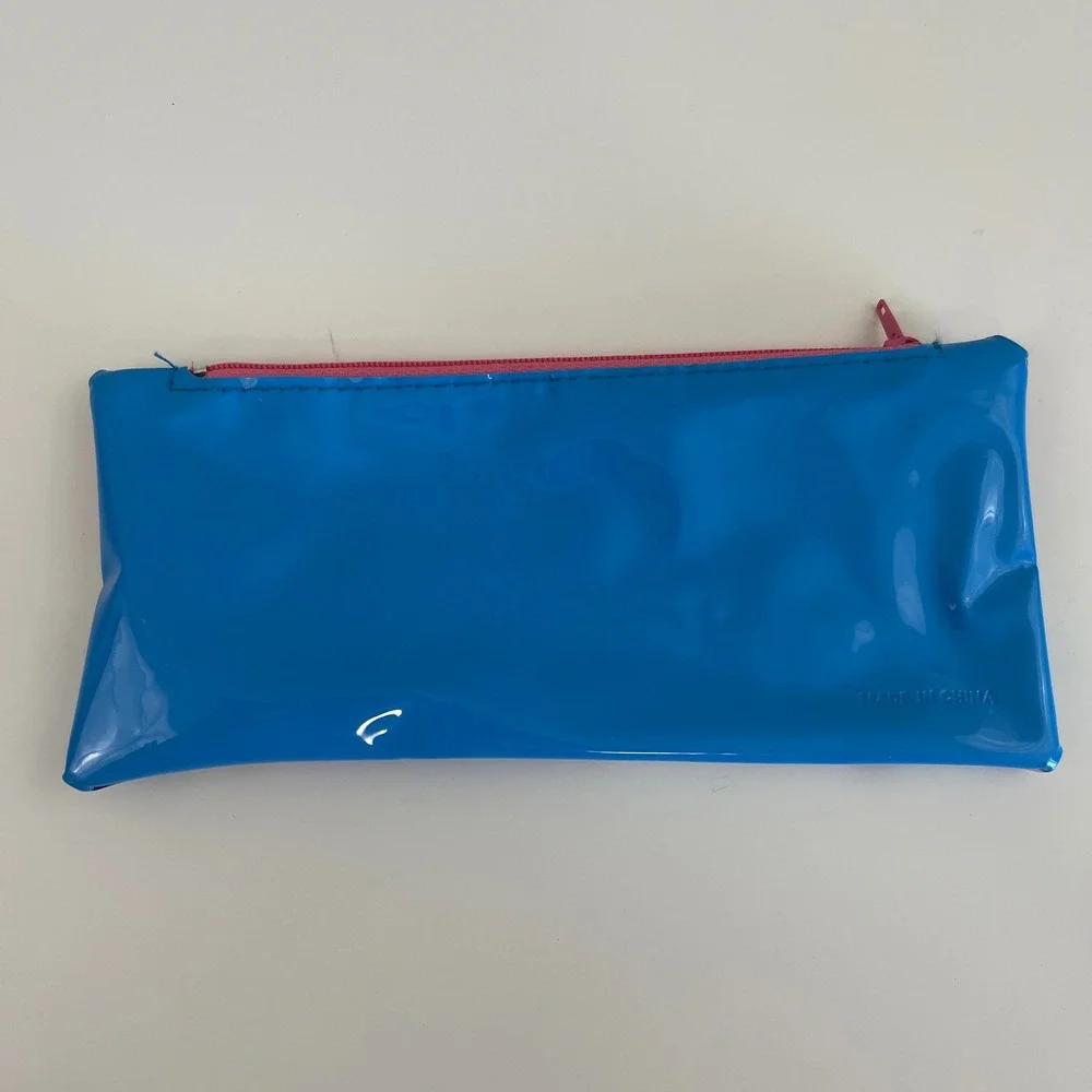 Lisa Frank Pencil Pouch Case Max Splash Whale Dolphin Penguin 90s VTG Retro RARE